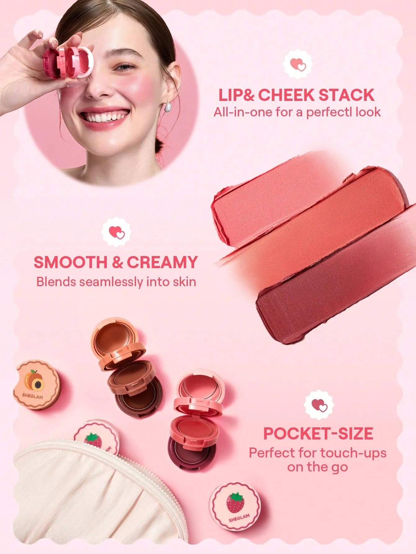 درباره خرید کرم لب و گونه شیگلم اصل + بهترین قیمت (Strawberry)